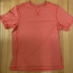 Salmon lulu lemon T-shirt